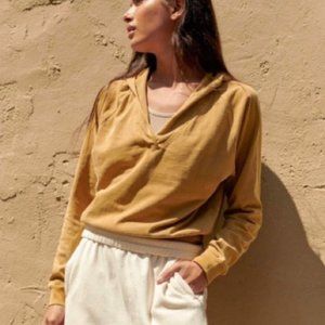 FREE PEOPLE Movement Apres Ski Hoodie Crop Sweater